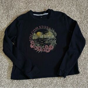 Volcom Brand Waffle long sleeve shirt juniors size Large